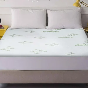Premium Bamboo Waterproof Fitted Mattresspad Twin XL1
