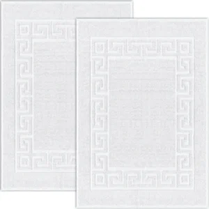 Prestige Luxury Bath Mat – White 20″x32″