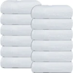 Prestige Luxury Face Towel – White 13″x13″