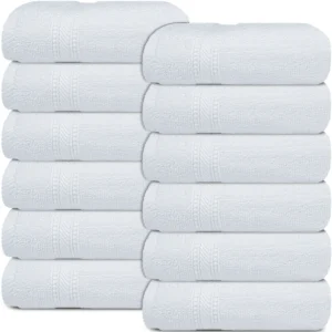 Prestige Luxury Face Towel – White 13″x13″