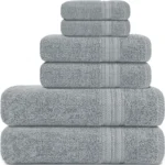 Prestige Luxury Color Towel Set – Light Grey