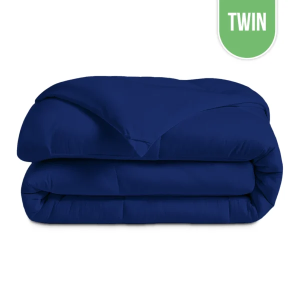 Economy Comforters Twin 66"x90" - Navy Blue