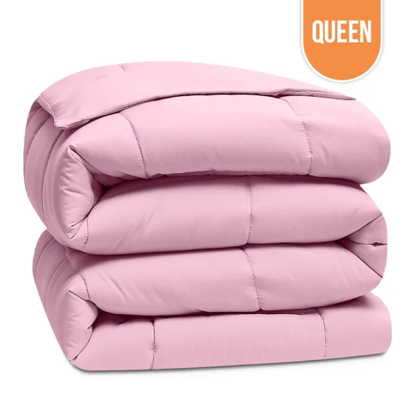 Economy Comforters Queen 90"x90" - Pink