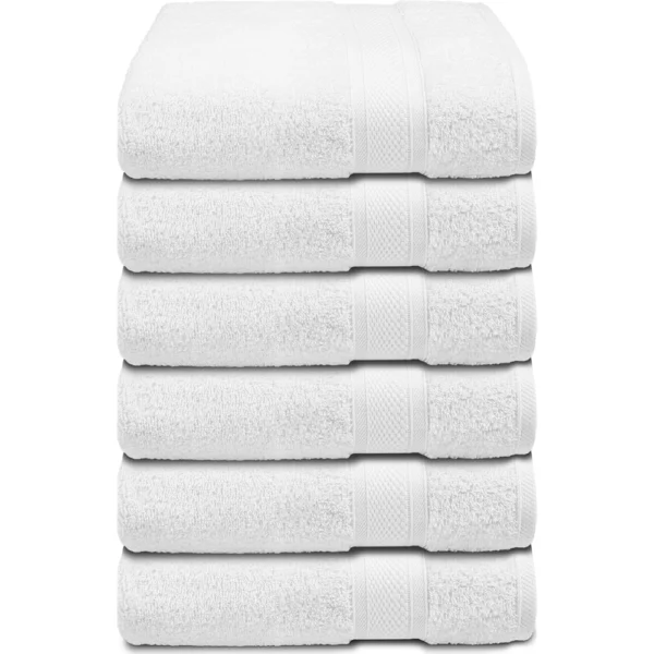 Imperial Premium White Hand Towel 16"x27"